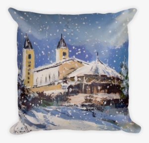 Medjugorje Seasons Pillow - The Seasons Collection White Down