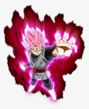 Super Saiyan Rose Goku Black Aura By Rayzorblade189-daf8ta4 - Ssr Goku Black Dokkan Battle