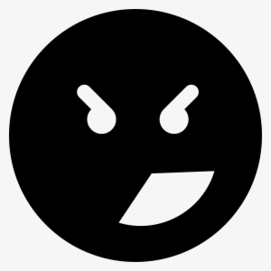 Square Emoticon Angry Face - Emoticon Angry Logo