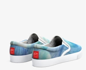 Watercolor Wave - Skate Shoe