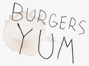 The Impossible Burger - Handwriting