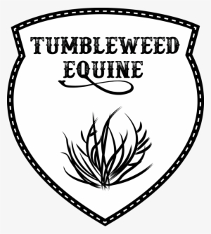 Tumbleweed Equine Logo Black With Red Fill