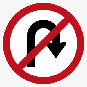 U Turn Sign Png Free Download - No Phone Call Icon
