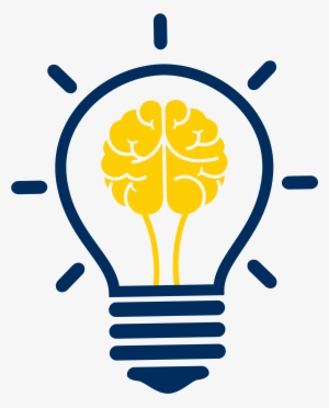 Continuing Education Icon - Light Bulb And Brain
