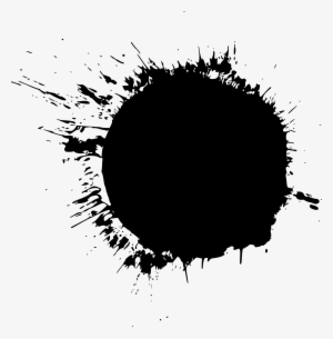 Grunge Heart Png Download - Circle Splatter