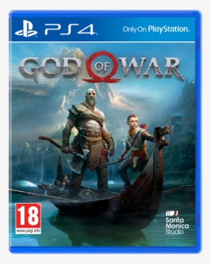 God Of War 4 Box Art Png Svg Library Stock - God Of War Ps4 Box Art