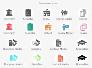 Education Icons - Editing