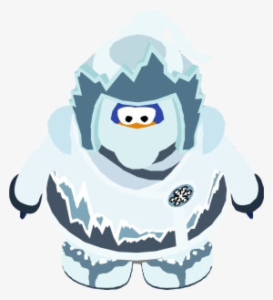 Snow Suit In-game - Club Penguin Snow Ninja Suit