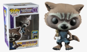 Guardians Of The Galaxy Funko Pop Rocket & Potted Groot - Pop Vinyl Rocket And Groot