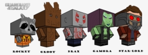 Guardians Of The Galaxy Edition Tiverton Public Library - Cubeecraft Guardians Of The Galaxy