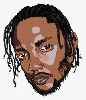 Kendrick Lamar Stylised Portrait - Drawing