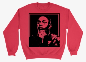 New Hip Hop Graphic Crewneck Featuring Icon Kendrick - Shirt