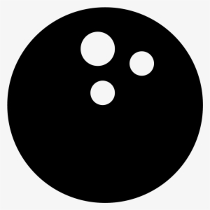 Bowling Ball Filled Icon - Bowling Ball Clip Art