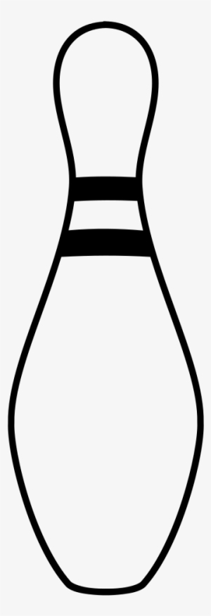 Open - Free Bowling Pin Svg