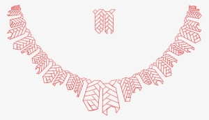 As A Decorative Fill For Symmetrical Or Leaf-like Shapes - Symmetry