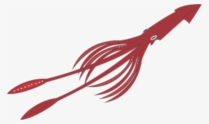 Giant Squid Transparent Background - Transparent Background Giant Squid Png