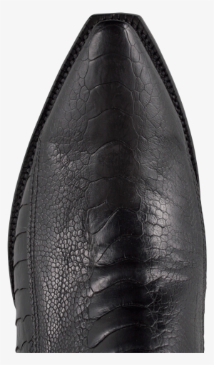 Lucchese Mens Matte Black Ostrich Leg Boots Pinto Ranch - Leather