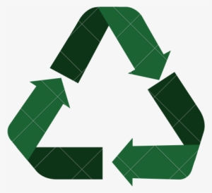 Arrows Recycle Symbol Icon - Transparent Background Recyclable Logo