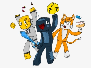 Crazycraft Series - Iballisticsquid Stampy And Ash