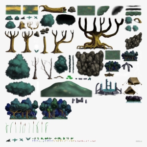Click For Full Sized Image Forest Objects - Objects In A Forest