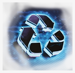 Waste Recycling Symbol - Emblem