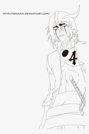Bleach Ulquiorra Lineart By Senju By Senjufm - Child