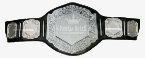 Vicious Dc Heavy Silver - Wrestling Belt Empty