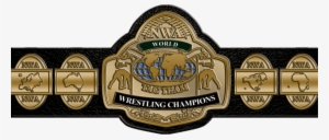 Tag Team Championship Png Clipart Black And White Stock - World Tag Team Titles