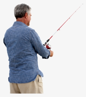 Man Fishing Png