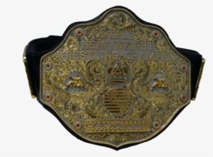 Custom Made Leather Wrestling Belt, Special Projects - Antique