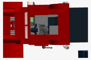 Remote Control Red Lightning Truck - Illustration