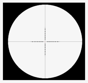 Black And White Stock Crosshair Png For Free Download - Circle Transparent White Circle Png