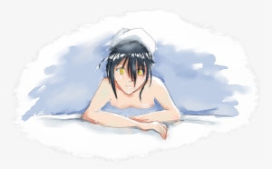 Bath Drawing Anime Graphic Stock - Drawing