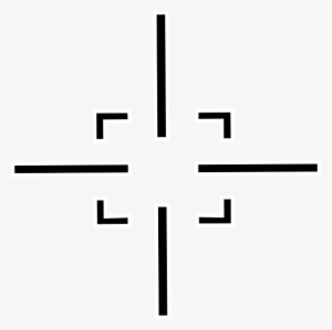 Sniper Clipart Aim - Gun Sight Png Transparent