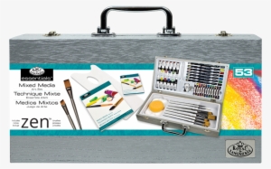 Royal & Langnickel Zen Mix Media Art Set - Royal & Langnickel Zen 53 Piece Mixed Media Painting