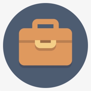 Open - Briefcase Icon Circle
