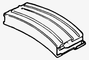 Open - Gun Mag Clip Art