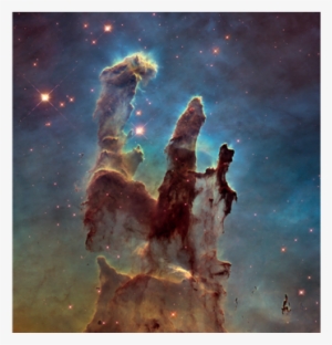 Eagle Nebula 'pillars Of Creation' - Pillars Of Creation