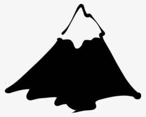 Mountain Snowy Peak Alp Everest Hill Mount - Single Mountain Clip Art