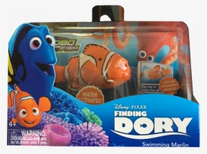 Swimming Marlin Robo Fish - Zuru Finding Dory-dory Toy - 1800x1345 PNG ...