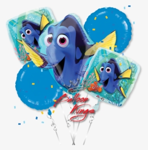 Finding Dory Bouquet - Finding Dory Balloon - 18" Foil (each)