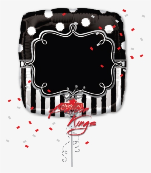 Write On Chalkboard - Personalized Chalkboard Balloon Birthday Party Supplies