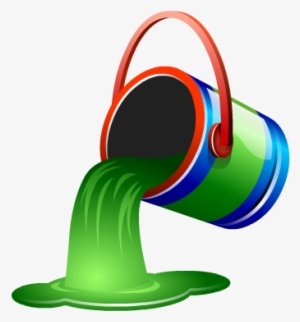 Paint 3d Black Icon - Fill With Color Icon