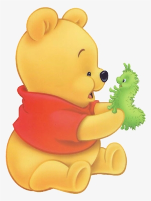 Baby Pooh Bear Clipart - Winnie Pooh Bebe Png
