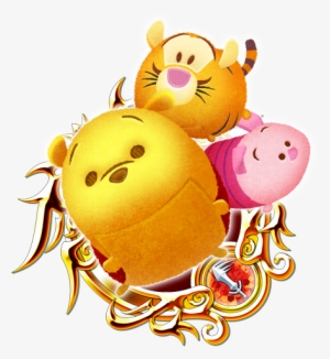 Tsum Tsum Pooh & Pals - Kingdom Hearts Union X Medals