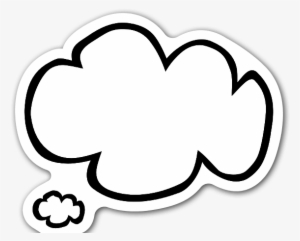 Bocadillo Nube Pegatina - Heart