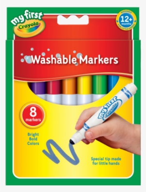 8 My First Crayola Washable Markers