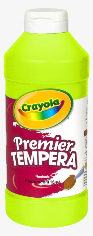Crayola Premier Tempera Traditional Chartreuse Bottle - Crayola Artista Ii Washable Tempera Paint Orange