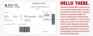 Boarding Pass / Fail