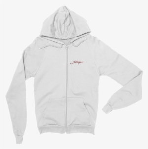 Lord Bongo Zip Up Hoodie White - Hoodie